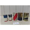 Image 5 : 5 Oil-Related Cans – Texaco, Havoline, Esso