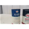 Image 8 : 5 Oil-Related Cans – Texaco, Havoline, Esso