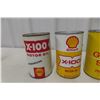 Image 4 : 5 Shell Oil Quart Cans