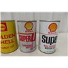 Image 6 : 5 Shell Oil Quart Cans