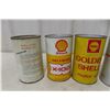 Image 7 : 5 Shell Oil Quart Cans