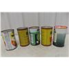 Image 5 : 5 Oil-Related Quart Cans – Bardahl, Shaler, Valvoline