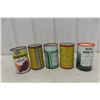 Image 6 : 5 Oil-Related Quart Cans – Bardahl, Shaler, Valvoline