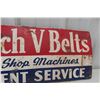Image 4 : B.F. Goodrich V-Belt Rack Sign – Vintage 1953, 10" × 34"