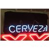 Image 2 : Cerveza XX Neon-Style Light-Up Sign – 2 Colours, 15" × 20"