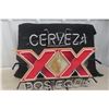 Image 4 : Cerveza XX Neon-Style Light-Up Sign – 2 Colours, 15" × 20"