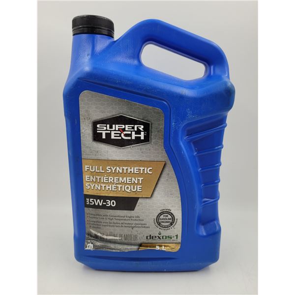 New Super Tech 5W-30 Full Synthetic Motor Oil
