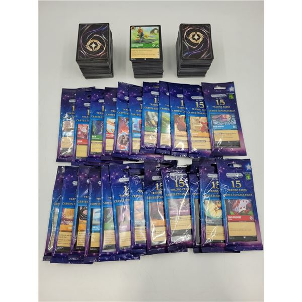 Lot of Sealed Disney Trading Cards