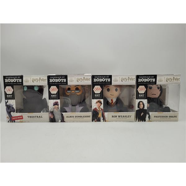 Handmade by Robots Knit Series Harry Potter Vinyl Figures (Thestral, Dumbledore, Ron, Snape)