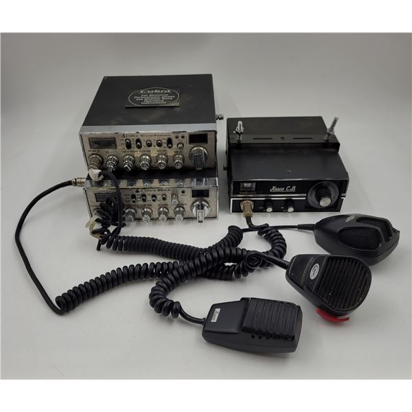 2 CB Radios & Sound Tracker (Cobra & Kraco)