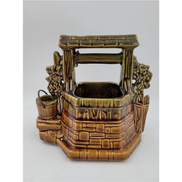McCoy Pottery Wishing Well Planter