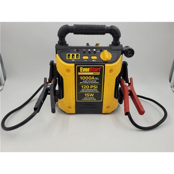 Everstart Maxx 3-In-1 Jump Starter, Air Compressor, & USB Power