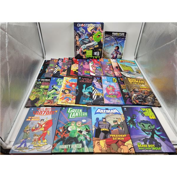 Lot of Assorted Hardcover DC Books