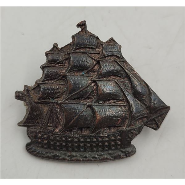 100th Anniversary of The Death of Nelson Commemorative Pin (Containing HMS Victory Copper)