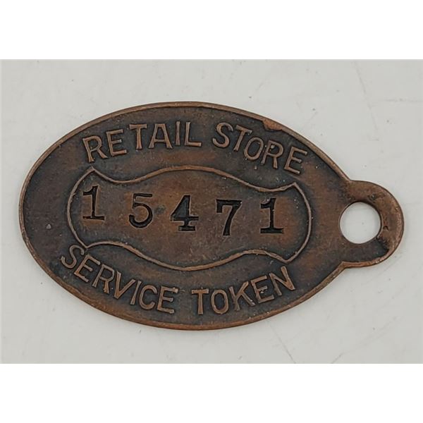 McLennan McFeely & Prior Ltd. Seymour St. Vancouver Store Token