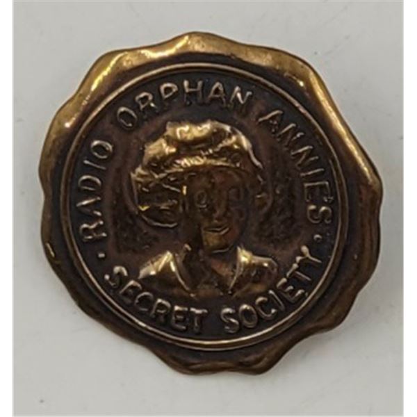 1940's Secret Society Little Orphan Annie Pin