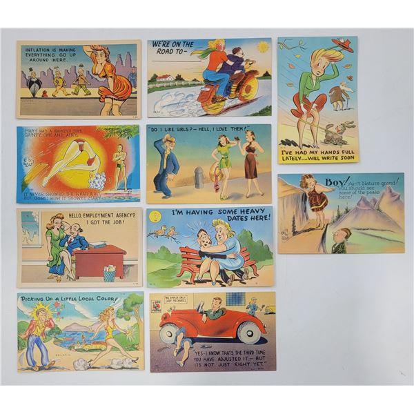 VTG Adult Humor Postcards