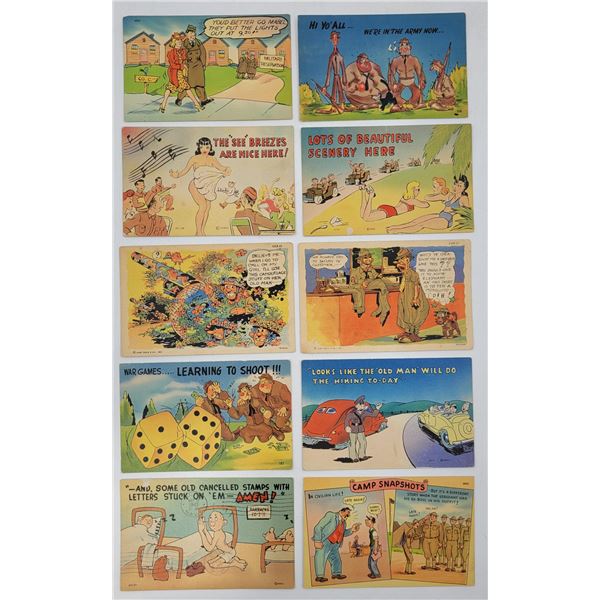 VTG Adult Humor Postcards