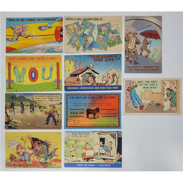 VTG Adult Humor Postcards