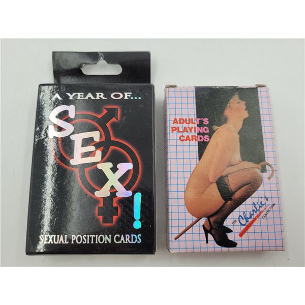 Adult Sexual Position Cards & Playing Cards