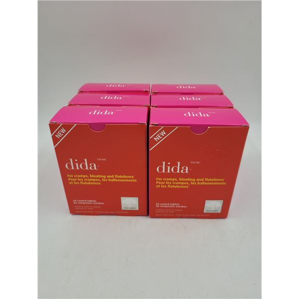 Lot of Dida Cramp, Bloating, & Flatulence Relief Tablets