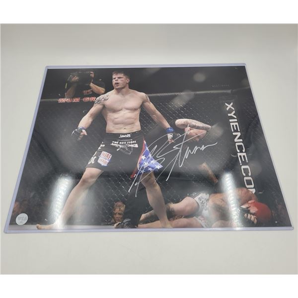 Autographed Brian Stann MMA Picture w/ COA