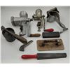 Image 1 : VTG Kitchen & Tool Lot w/ Meat Grinders, File, & More