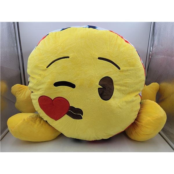 Kissy Face Emoji Plush