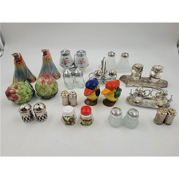 Salt & Pepper Shaker Lot