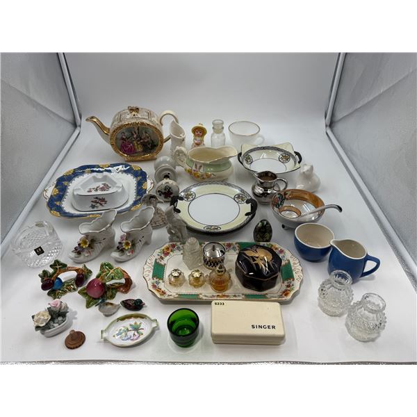 Lot of Assorted China & Glassware
