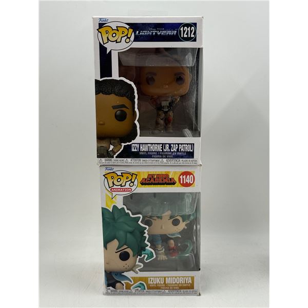 2 Funko Pop! Vinyl Figures (Izuku Midoriya & Izzy Hawthorne)