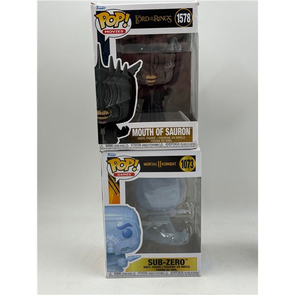 2 Funko Pop! Vinyl Figures (Mouth of Sauron & Sub-Zero)