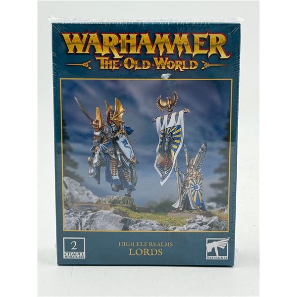 Sealed Warhammer The Old World High Elf Realms Lords Miniature