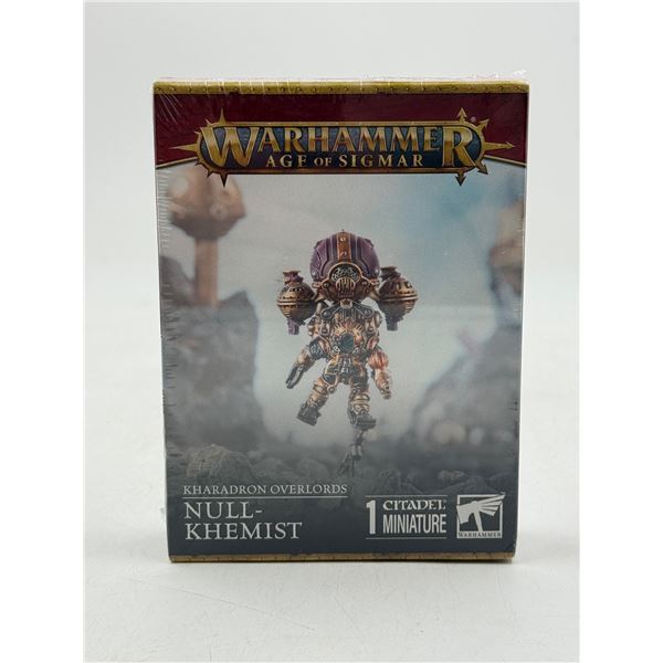 Sealed Warhammer Age Of Sigmar Kharadron Overlords Null-Khemist Miniature