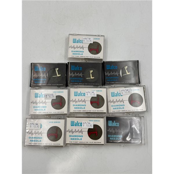 10 N.O.S Walco Diamond Needles