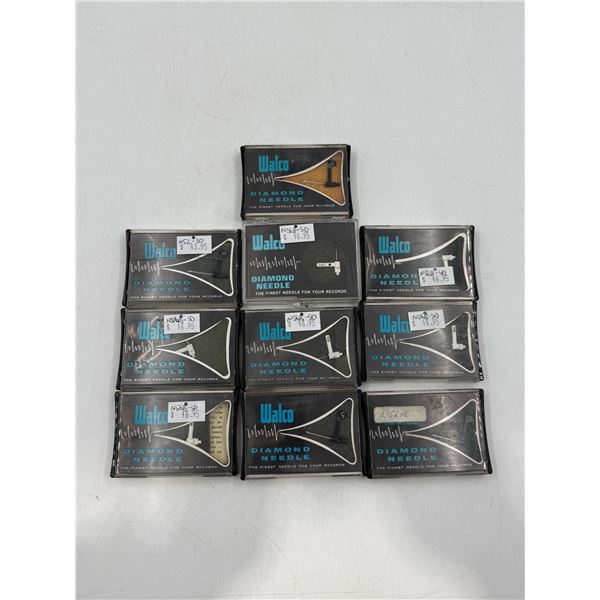 10 N.O.S Walco Diamond Needles