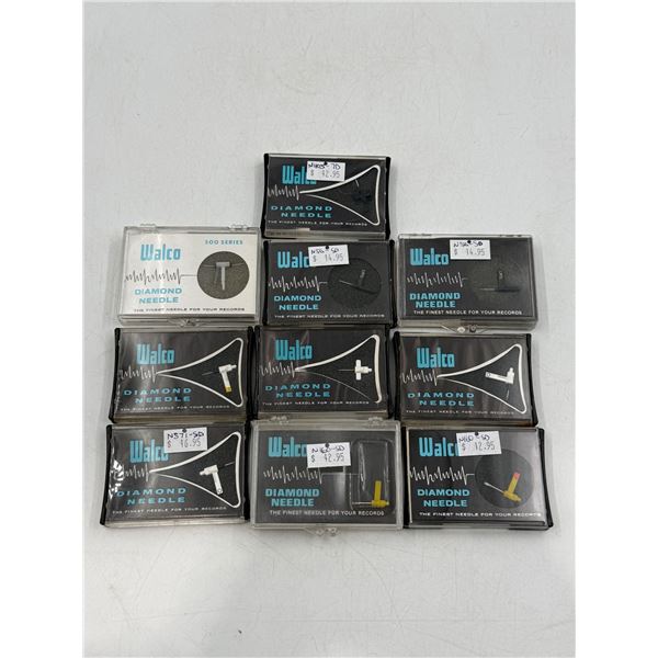 10 N.O.S Walco Diamond Needles