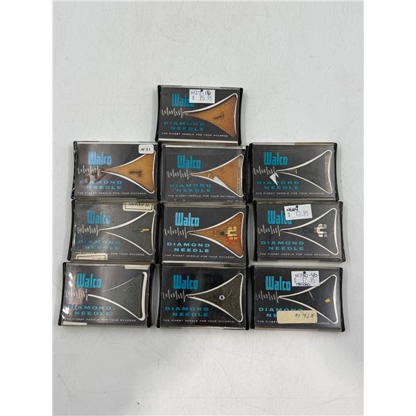 10 N.O.S Walco Diamond Needles