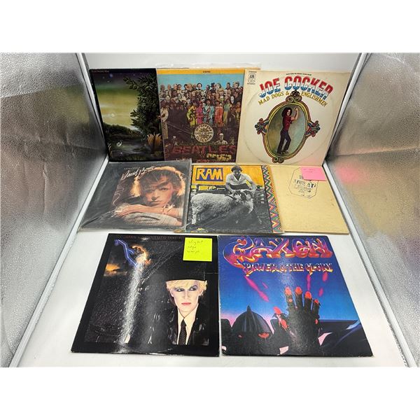 8 Vintage Vinyl Records: The Beatles, Joe Cocker, Fleetwood Mac, & More