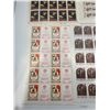 Image 2 : 6 Sheets Of Vintage Stamps