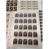 Image 3 : 6 Sheets Of Vintage Stamps