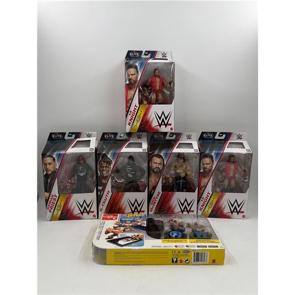 6 Sealed WWE Toys