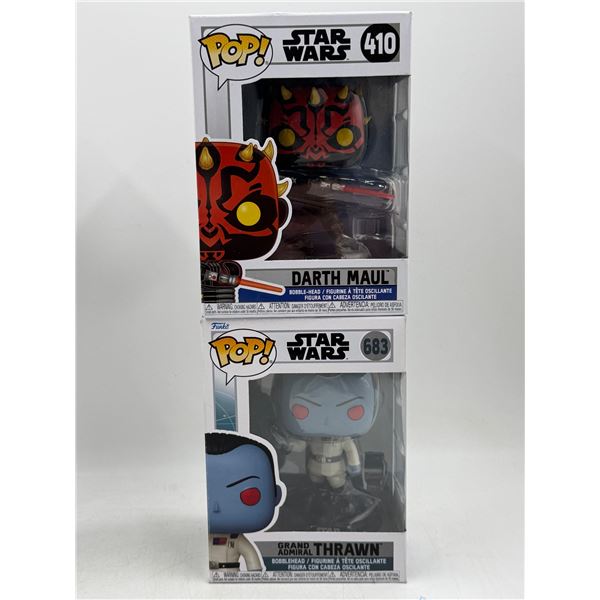 2 Sealed Funko Pop Star Wars : 410 & 683