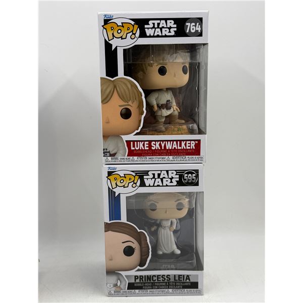 2 Sealed Funko Pop Star Wars : 764 & 595