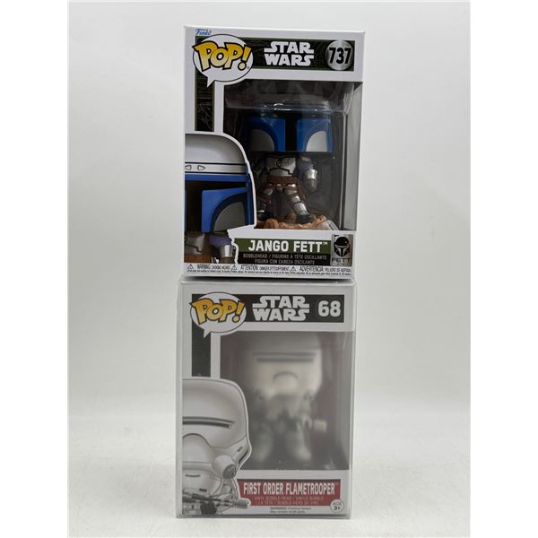2 Sealed Funko Pop Star Wars : 737 & 68