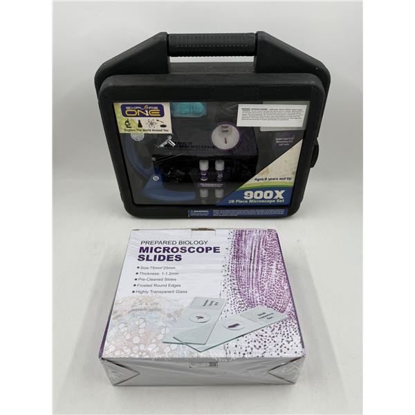 Explore One Microscope & Slides