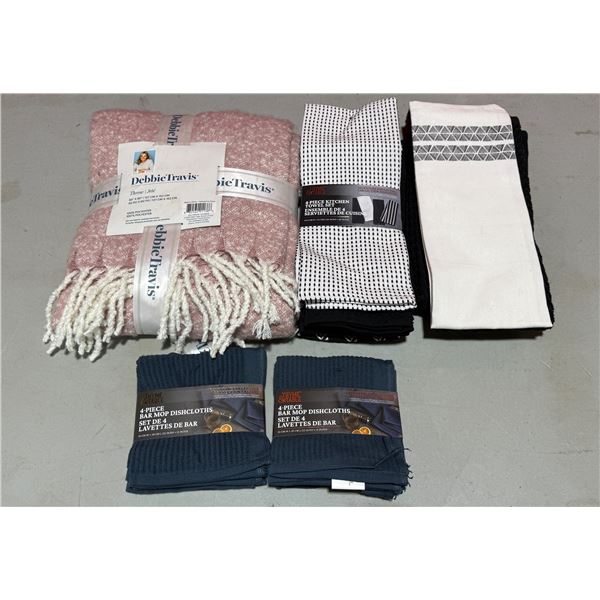 New Throw Blanket & Kitchen Clothes