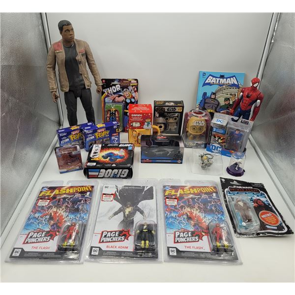 Assorted Toys: Star Wars, Thor, Spiderman, G.I. Joe, & More