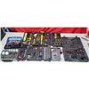Image 1 : Assorted Tool Sets (Some Incomplete): Sockets, Hammer, Level, Screwdrivers, & More