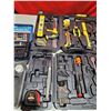 Image 4 : Assorted Tool Sets (Some Incomplete): Sockets, Hammer, Level, Screwdrivers, & More